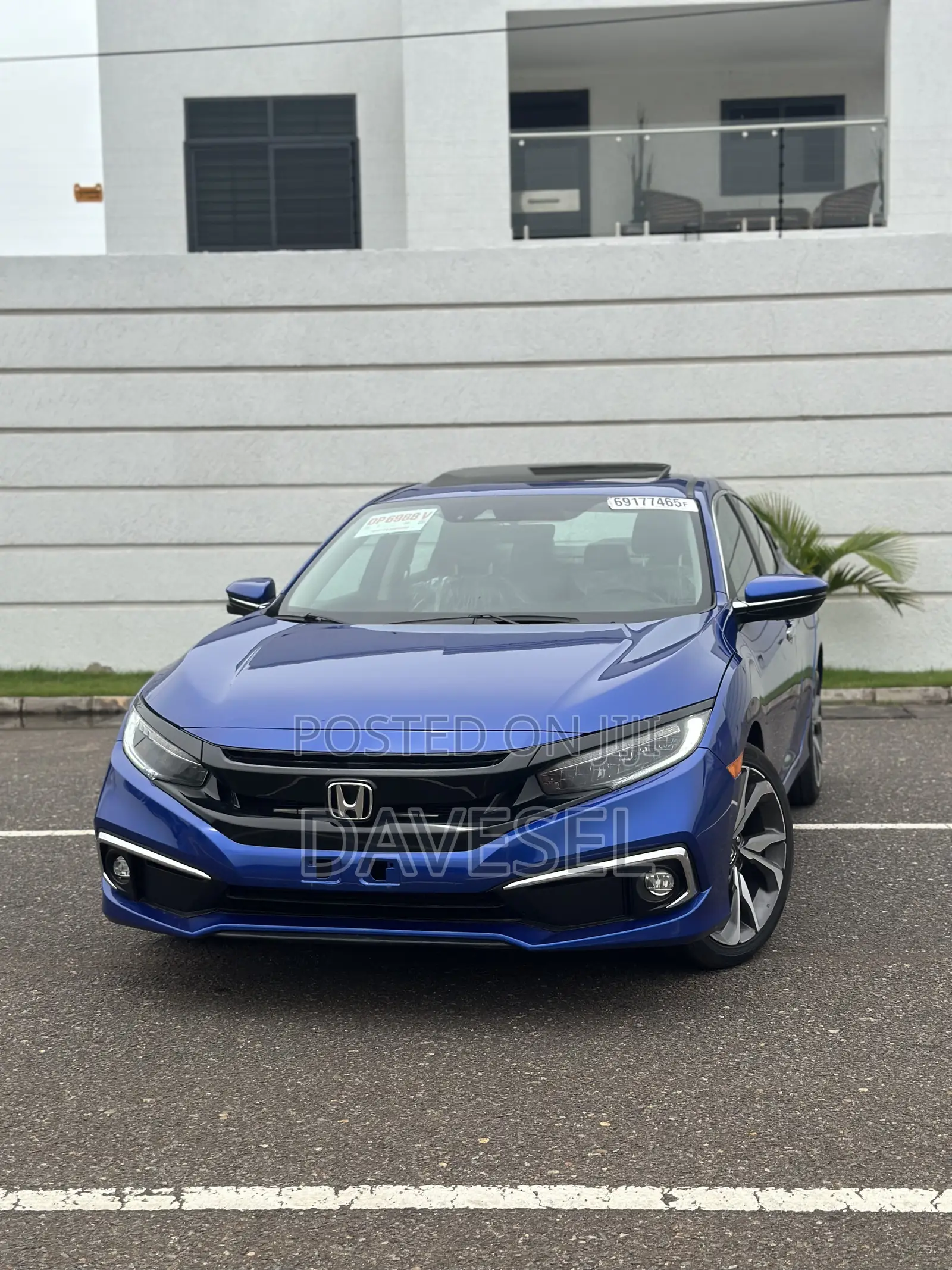 Honda Civic Touring Sedan 2020 Blue