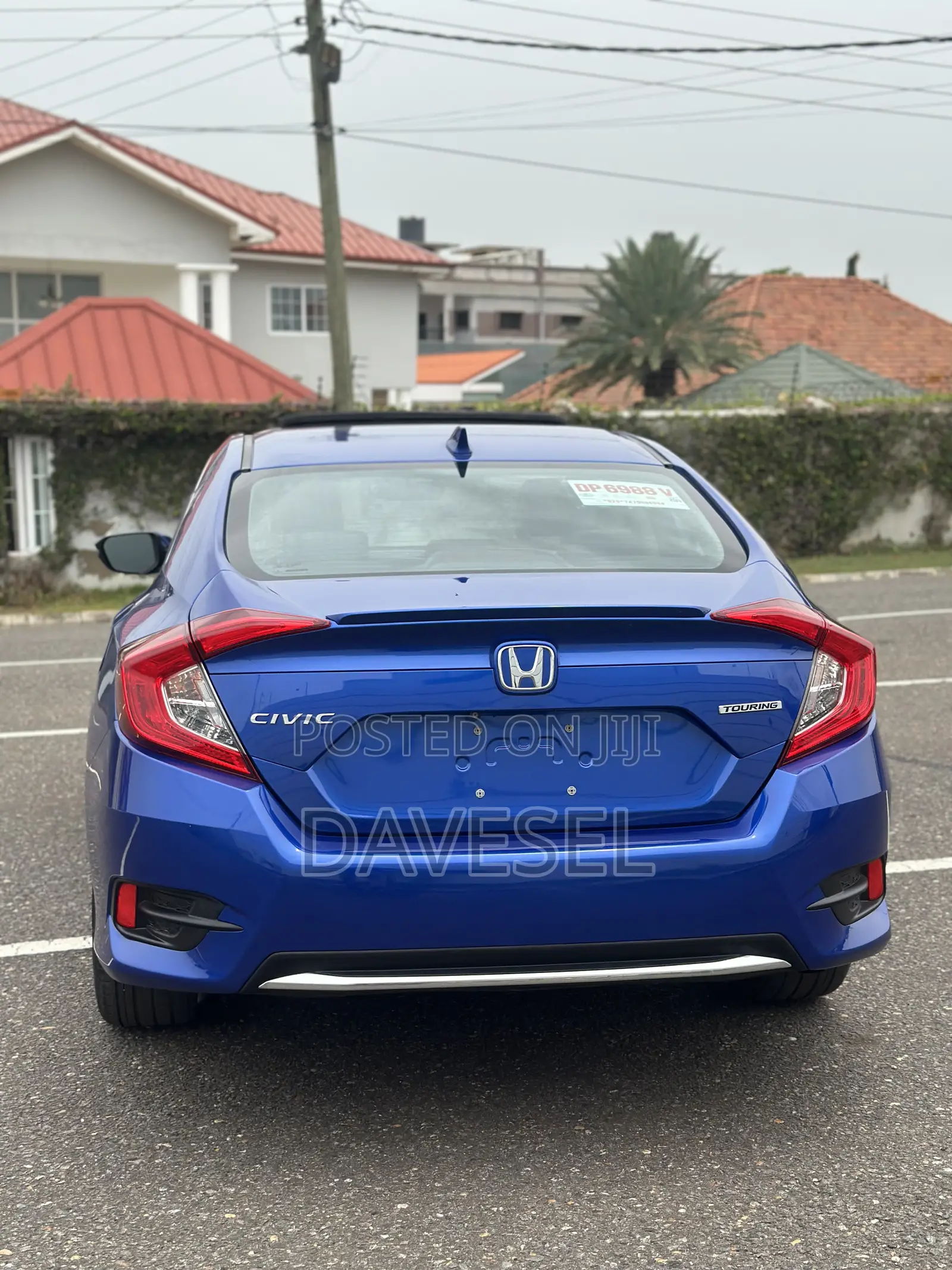 Honda Civic Touring Sedan 2020 Blue