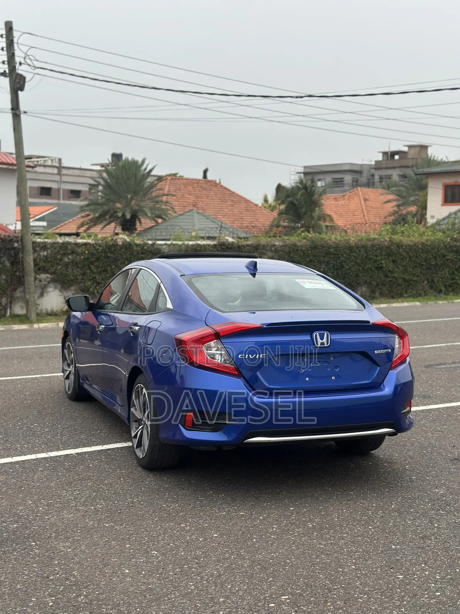 Honda Civic Touring Sedan 2020 Blue