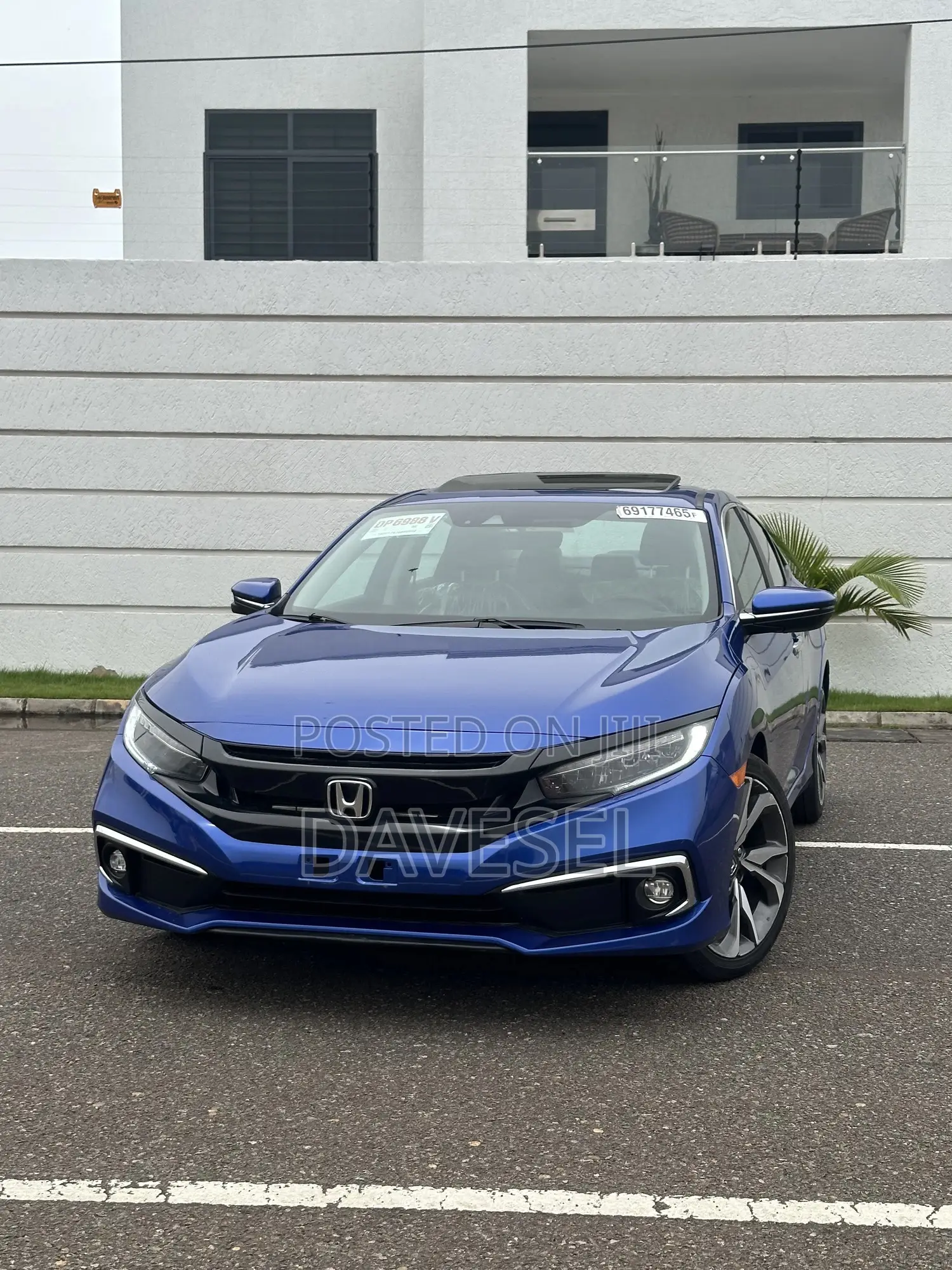 Honda Civic Touring Sedan 2020 Blue