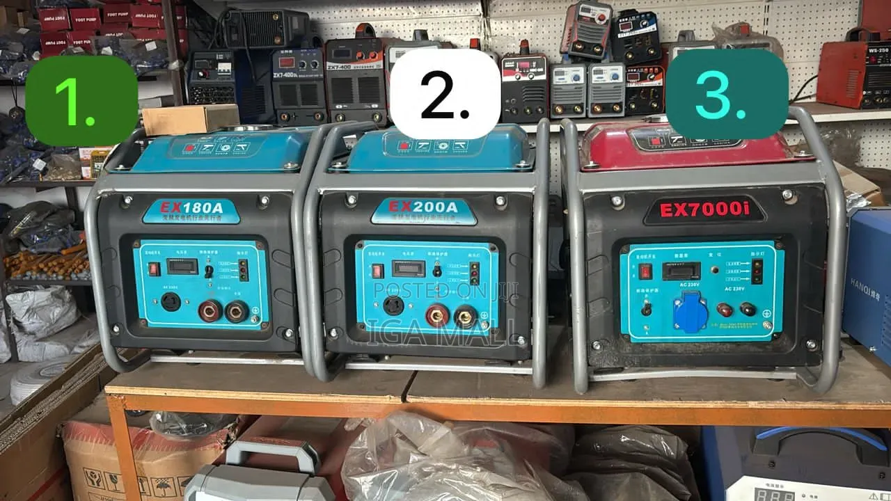 Petrol 2.5kw Welding Generator 180a
