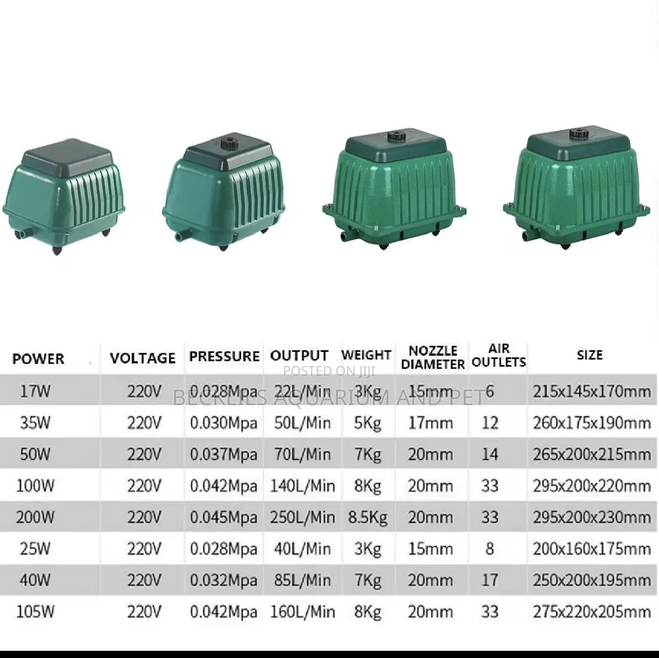 Original Resun Lp 100 , High Performance Low Noise Pump