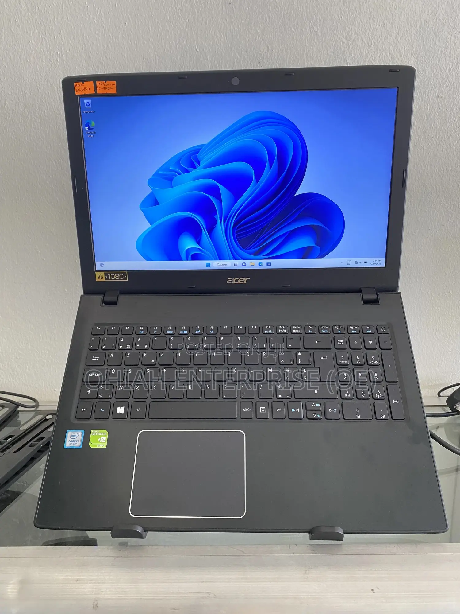 Laptop Acer Aspire E5-575G 8GB Intel Core i5 SSD 256GB