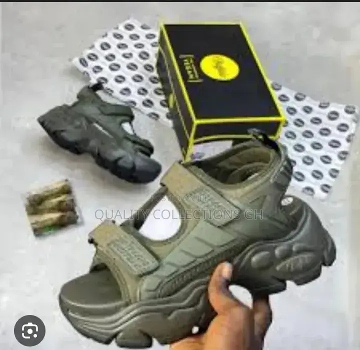 Buffalo Binary Track Sandals Camo