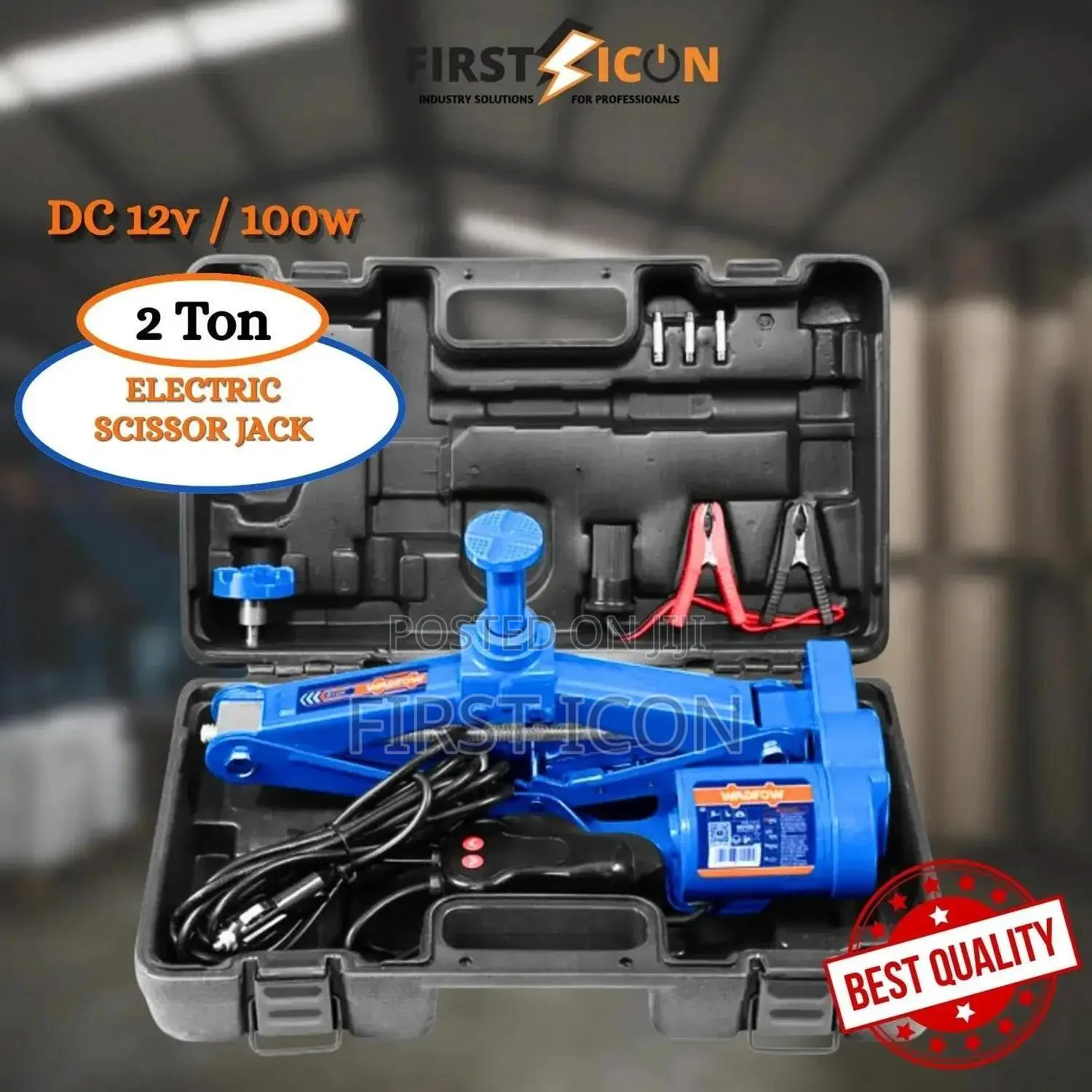 2ton Electric Scissor Car Jack - Whj4d02 Wadfow