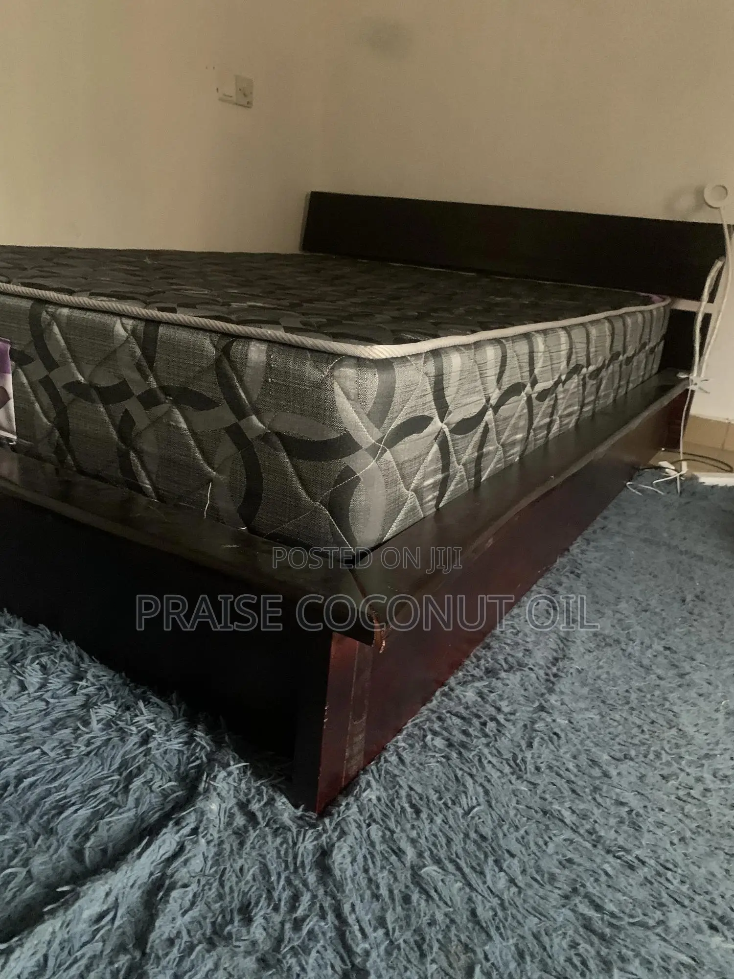 Slightly Used Bed With Mattress Negotiable
