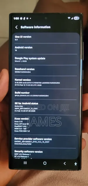 Samsung Galaxy S22 Ultra 5G 128 GB Black