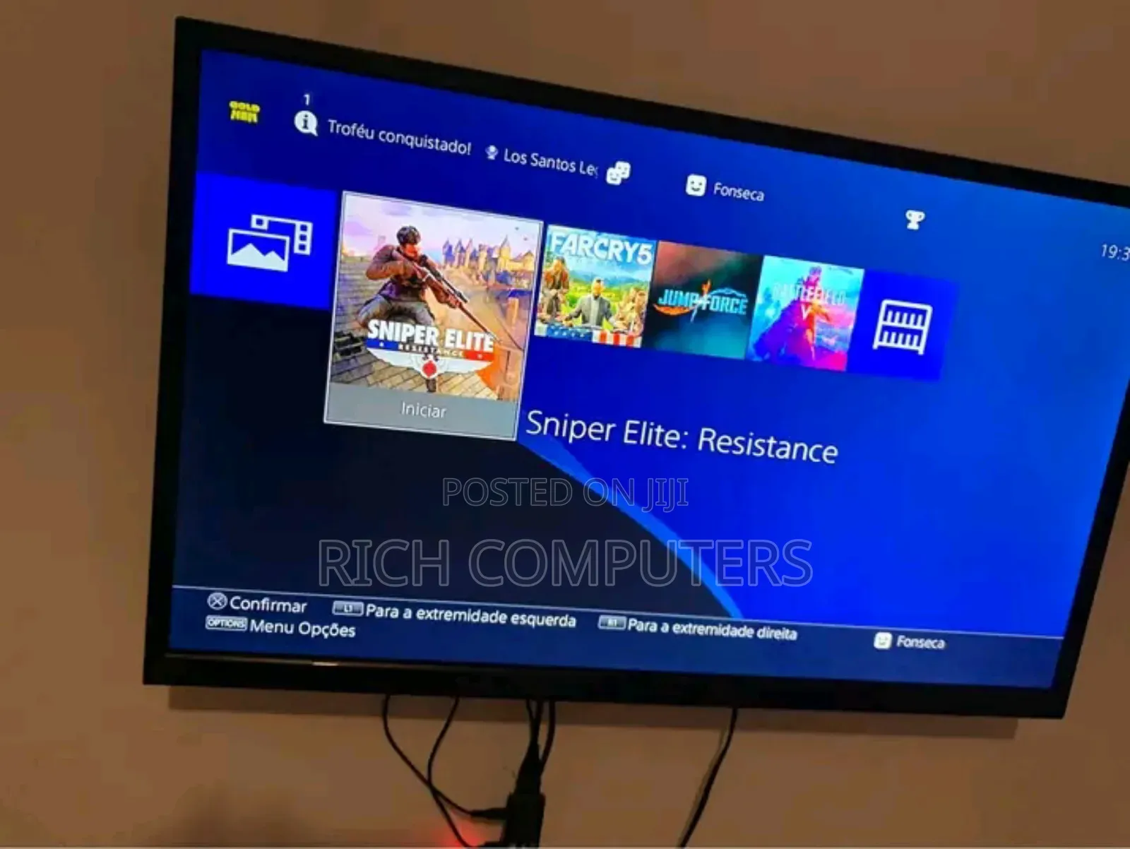 Ps4 Slim Black With No Games