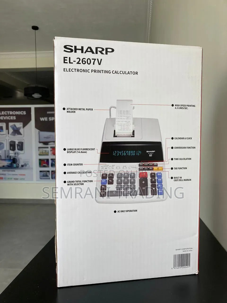 Electronic Printing Calculator