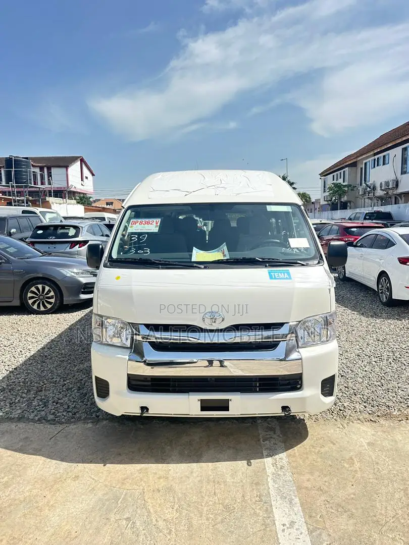 New Toyota HiAce 2025 White