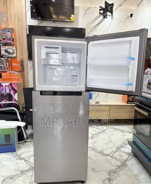 Unique Samsung Double Door Electric Fridge(Rt28)Gray 