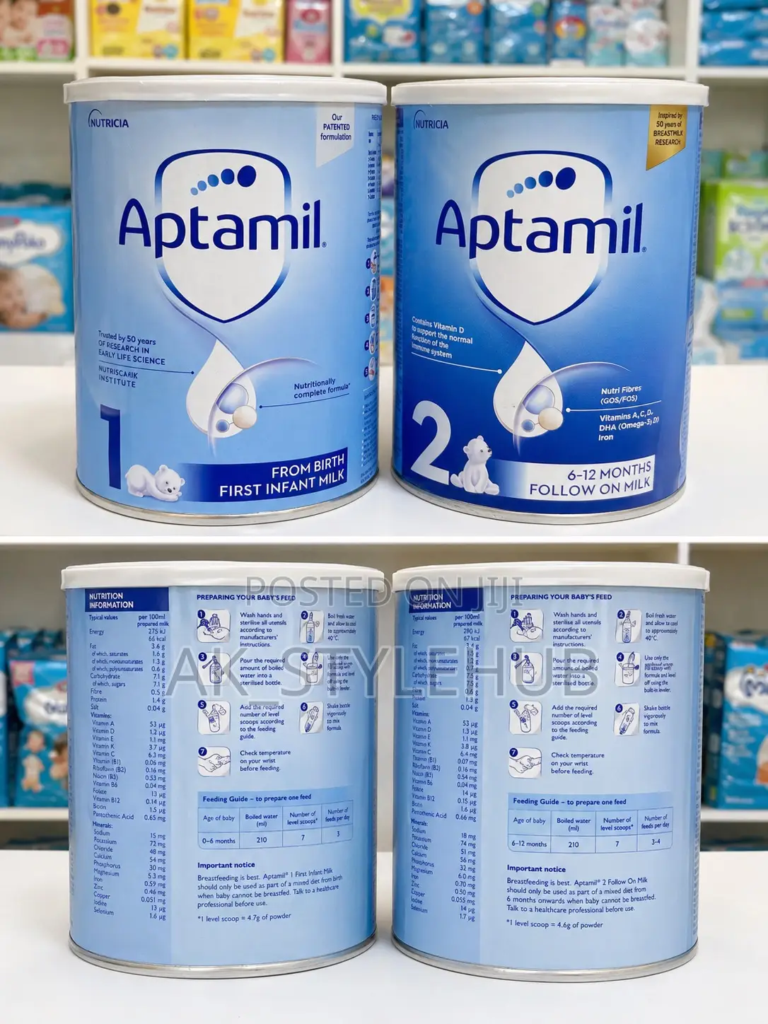 Aptamil Infant Milk 700g Tin Uk