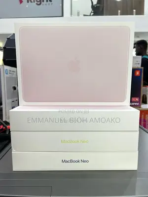 New Laptop Apple MacBook Neo 2026 8GB SSHD+SSD 256GB