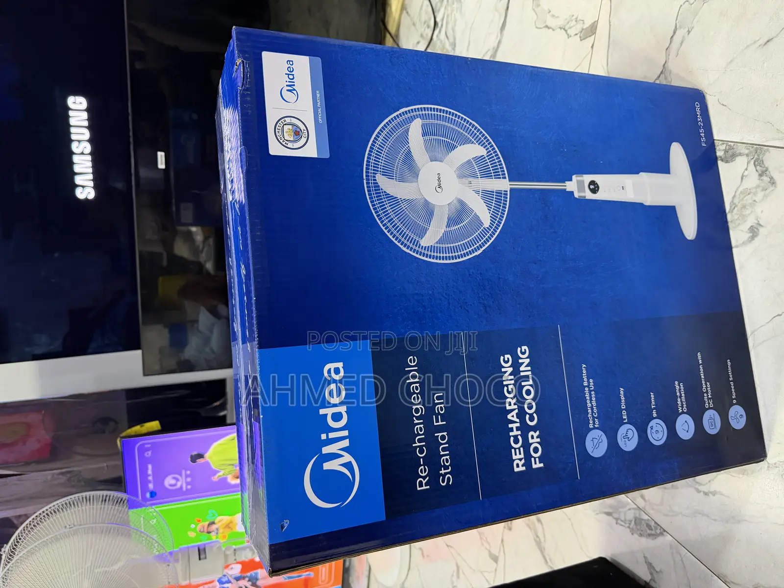 Midea Rechargeable Fan