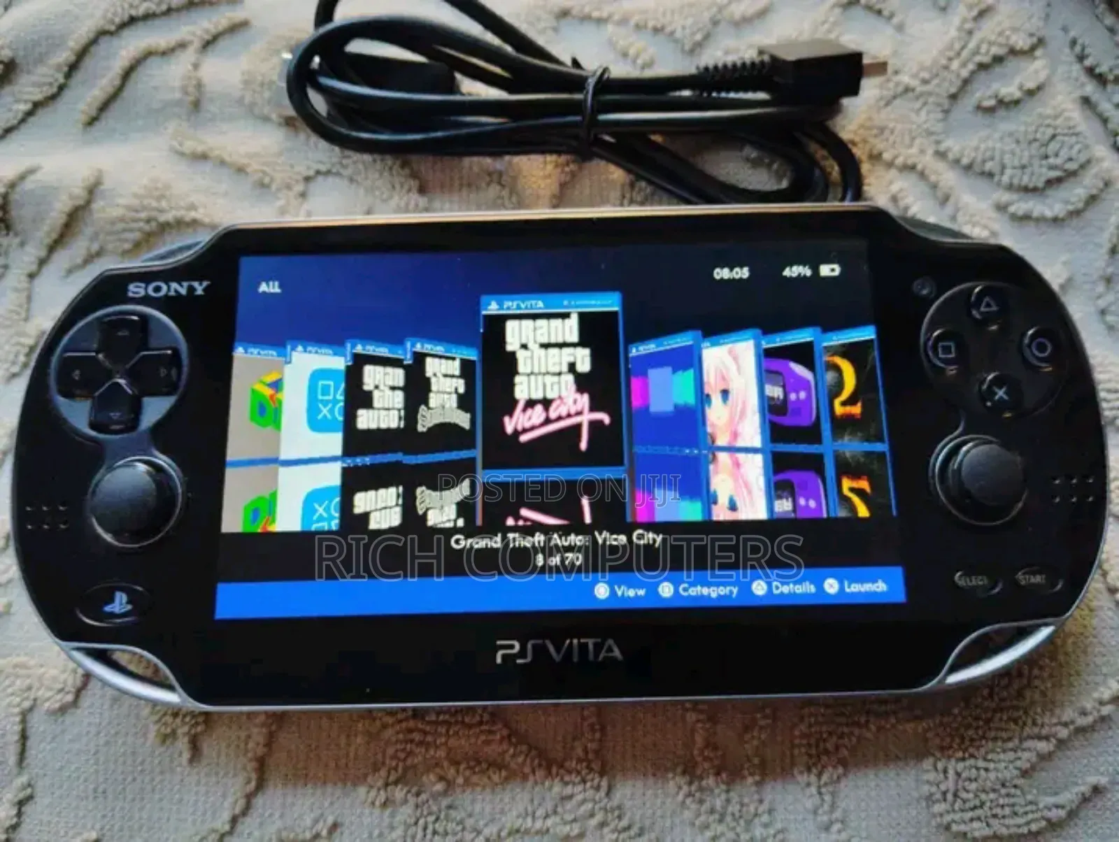 PSP Vita With Games