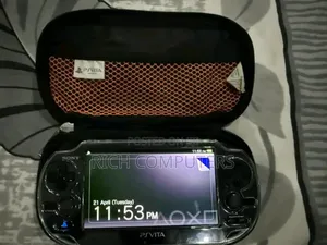 PSP Vita With Games Black