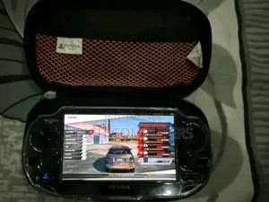 PSP Vita With Games Black