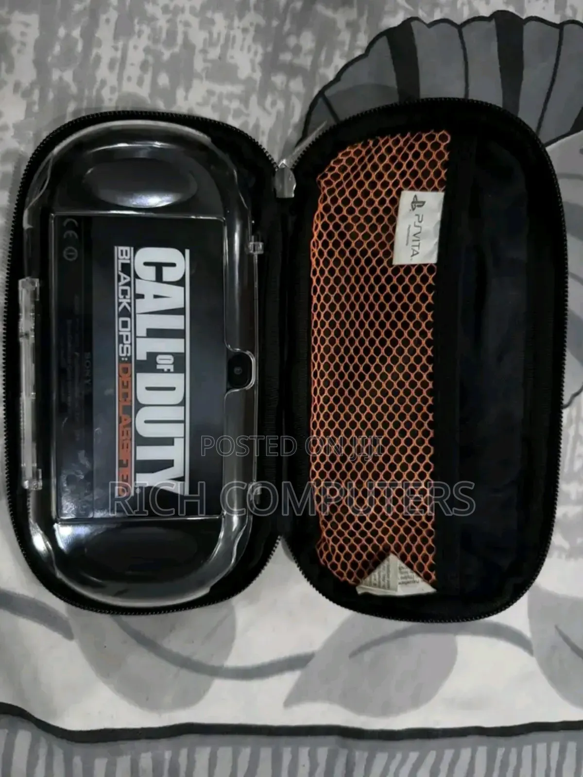 PSP Vita With Games Black