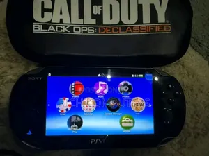 PSP Vita With Games Black