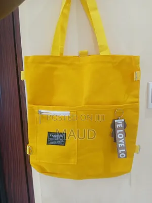 Tote Bag With Zips