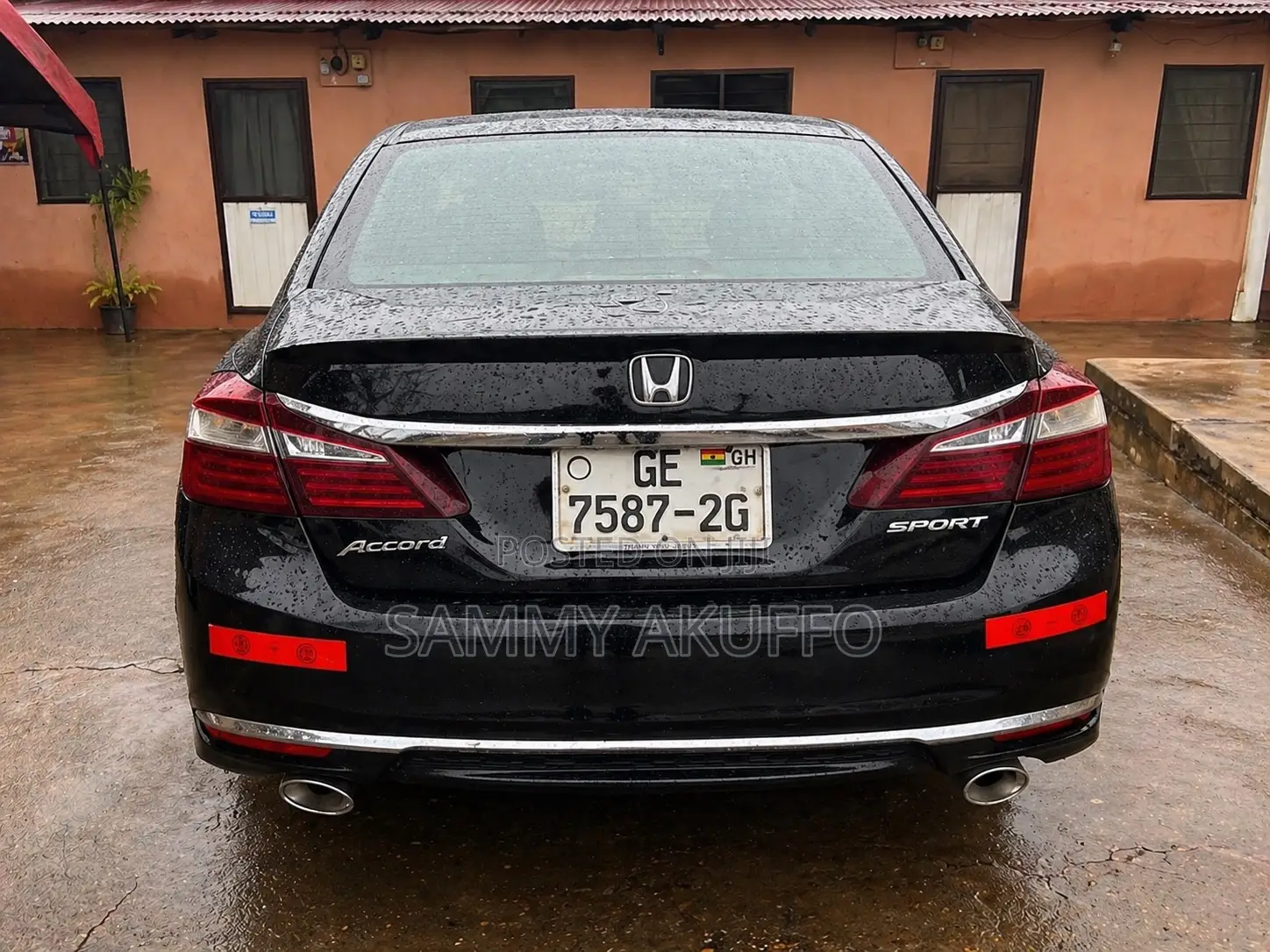 Honda Accord Sport 4dr Sedan FWD (2.4L 4cyl 2A) 2016 Black
