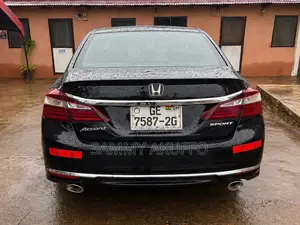 Honda Accord Sport 4dr Sedan FWD (2.4L 4cyl 2A) 2016 Black
