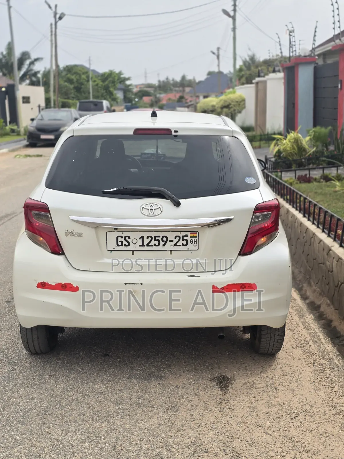 Toyota Vitz 1.3 FWD 5dr 2016 White