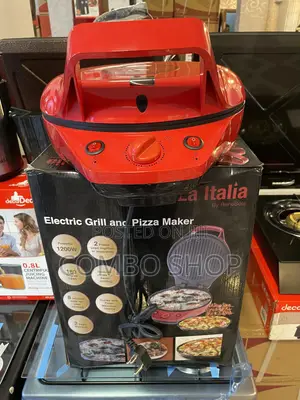 La Italia Electric Grill and Pizza Maker