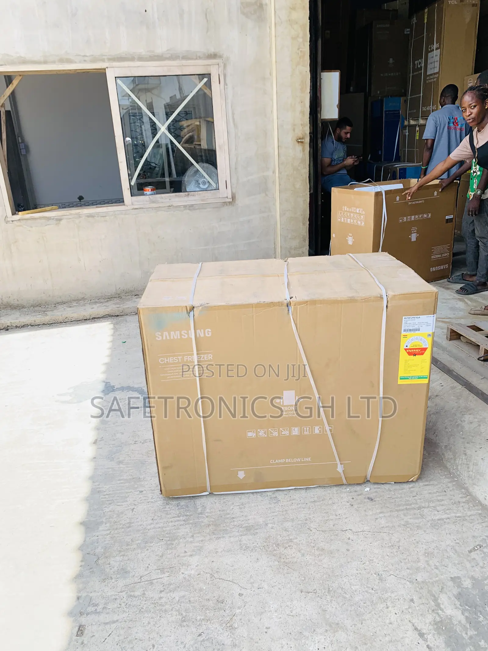 Zealous New Samsung 287l Chest Freezer (Ri70f29v1gagh) Grey