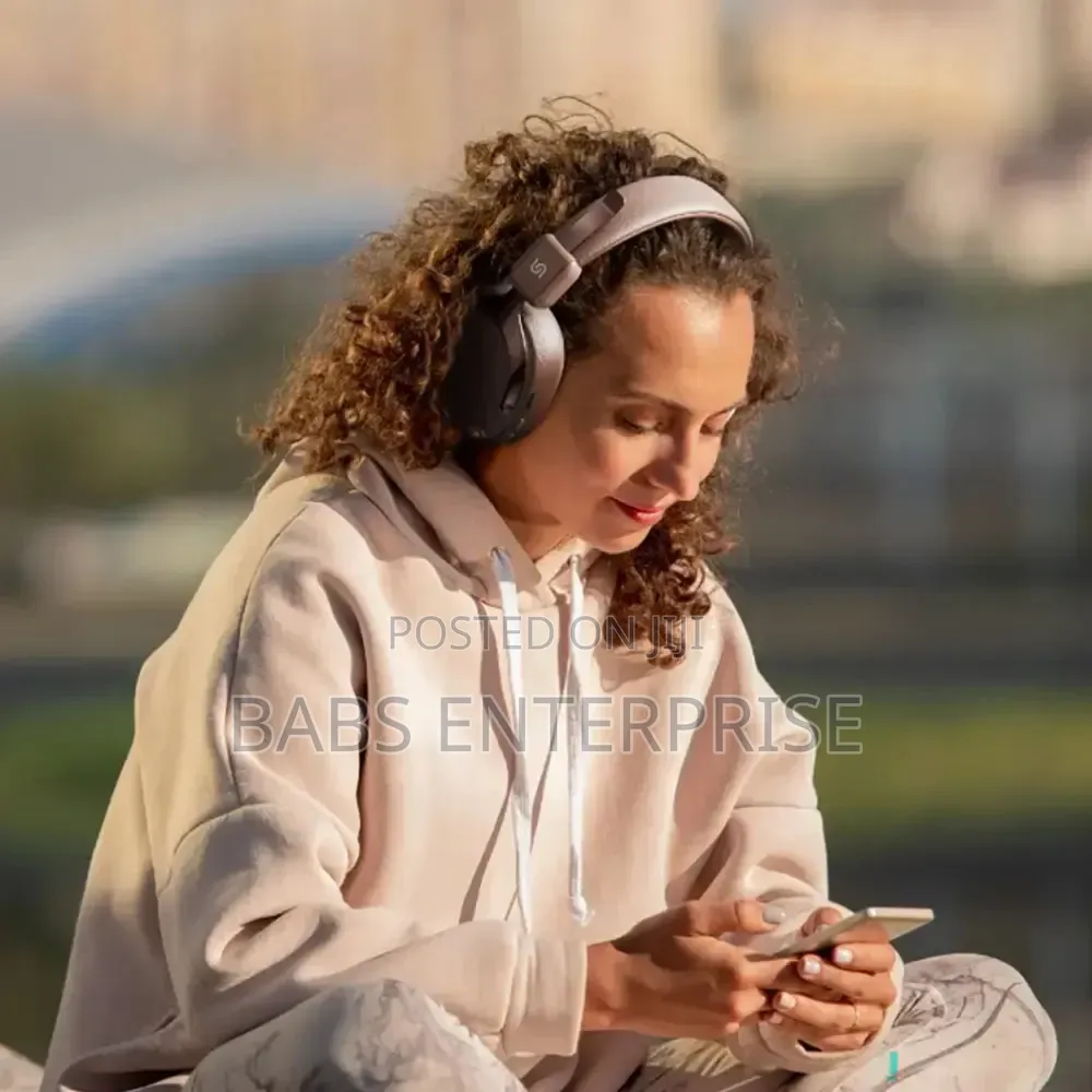 Porodo Soundtec Onyx Sonic Wireless Headphone Bt 5.3 With Micro Sd