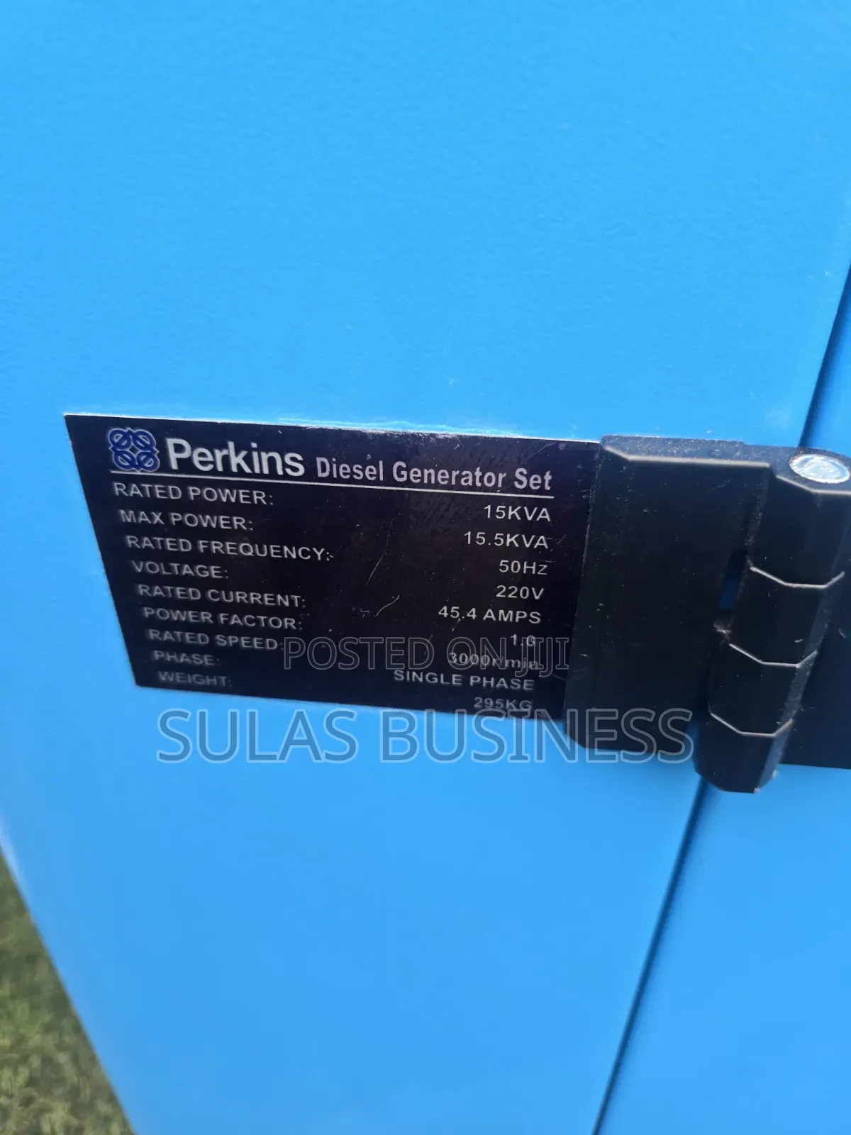 15 Kva Perkins Generator