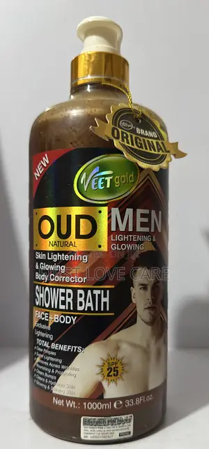 Veet Gold Men Lightening and Glowing Shower Bath