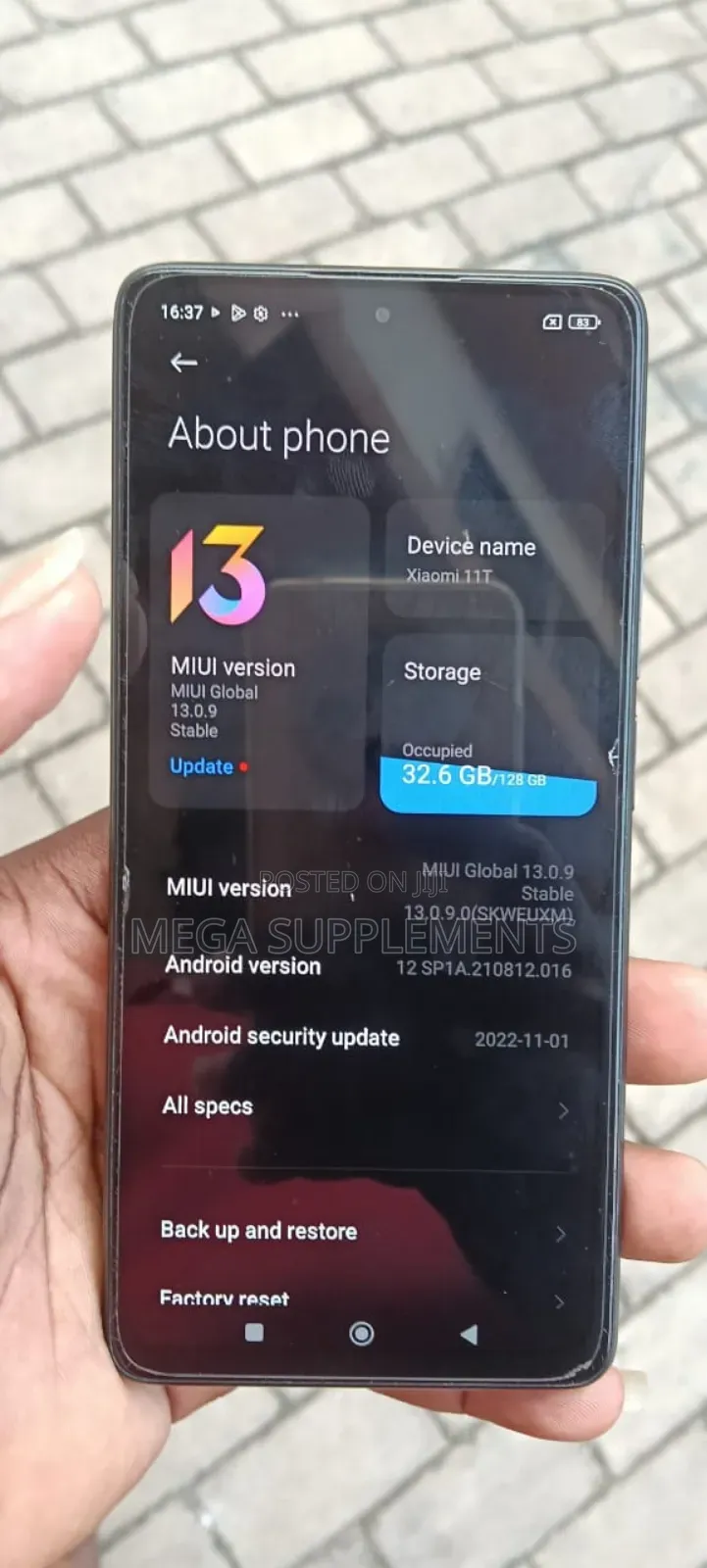 Xiaomi 11T Pro 128 GB Black