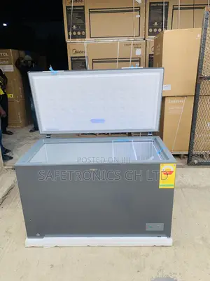 Most Adorable Grey Samsung 371l Chest Freezer (Model Ri70f37v1gagh)