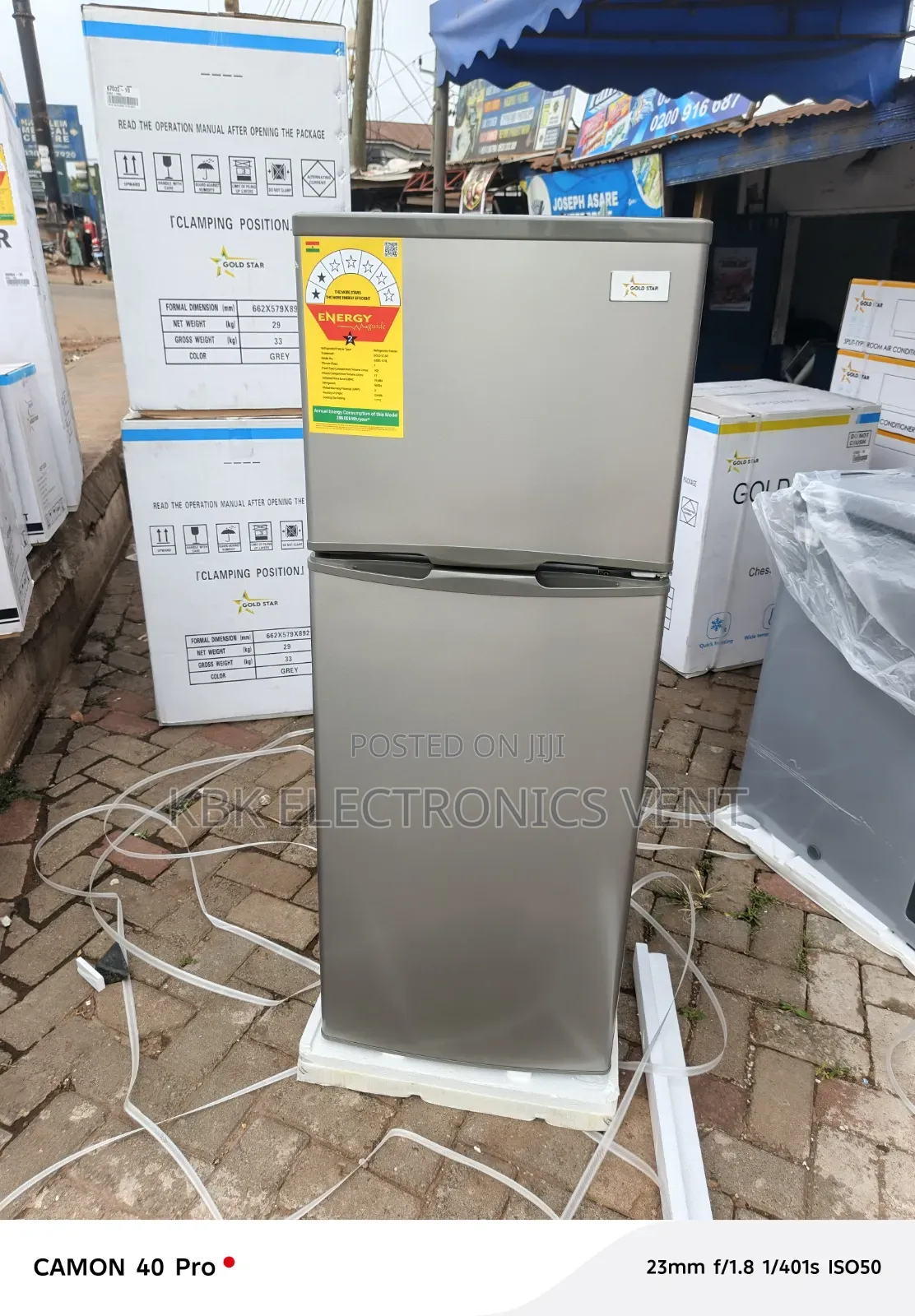 Goldstar 139liters Double Door Refrigerator