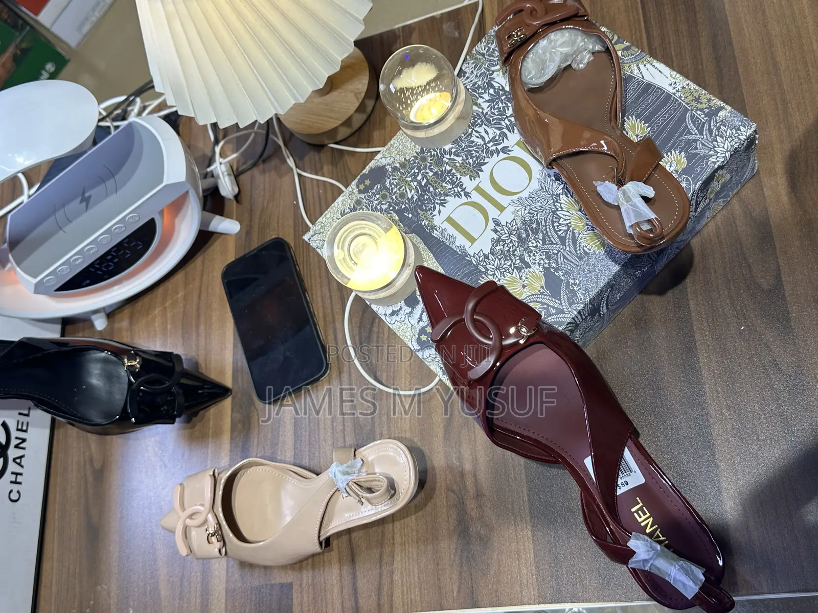 Original Channel Short Heels for Cool Price