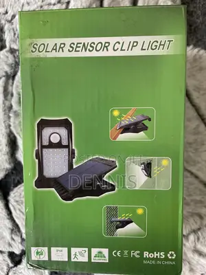 Solar Led Clip Light Solar Panel Powered Light Outdoor