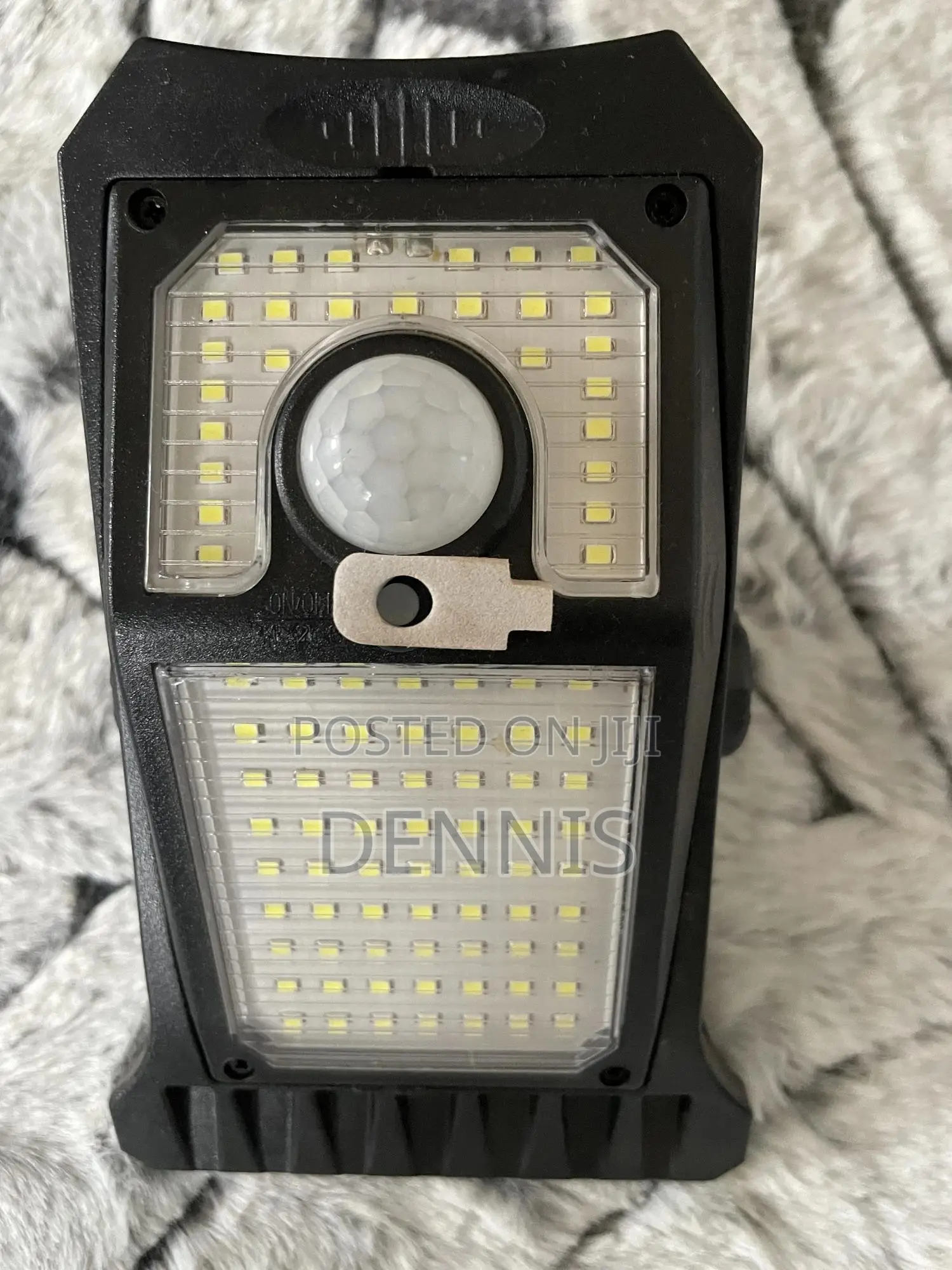 Solar Led Clip Light Solar Panel Powered Light Outdoor