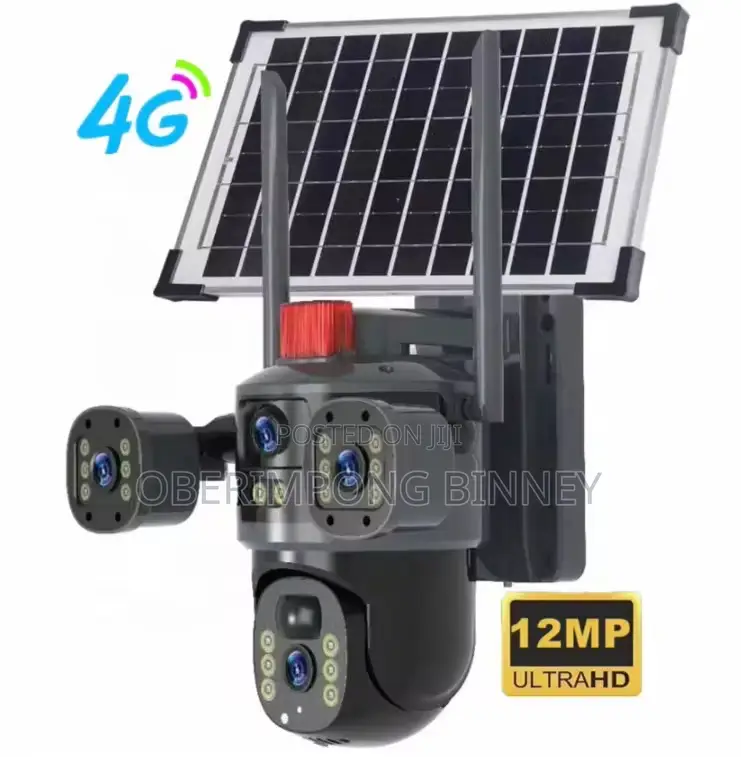 Triple Lens Eseecloud 4g Solar Camera