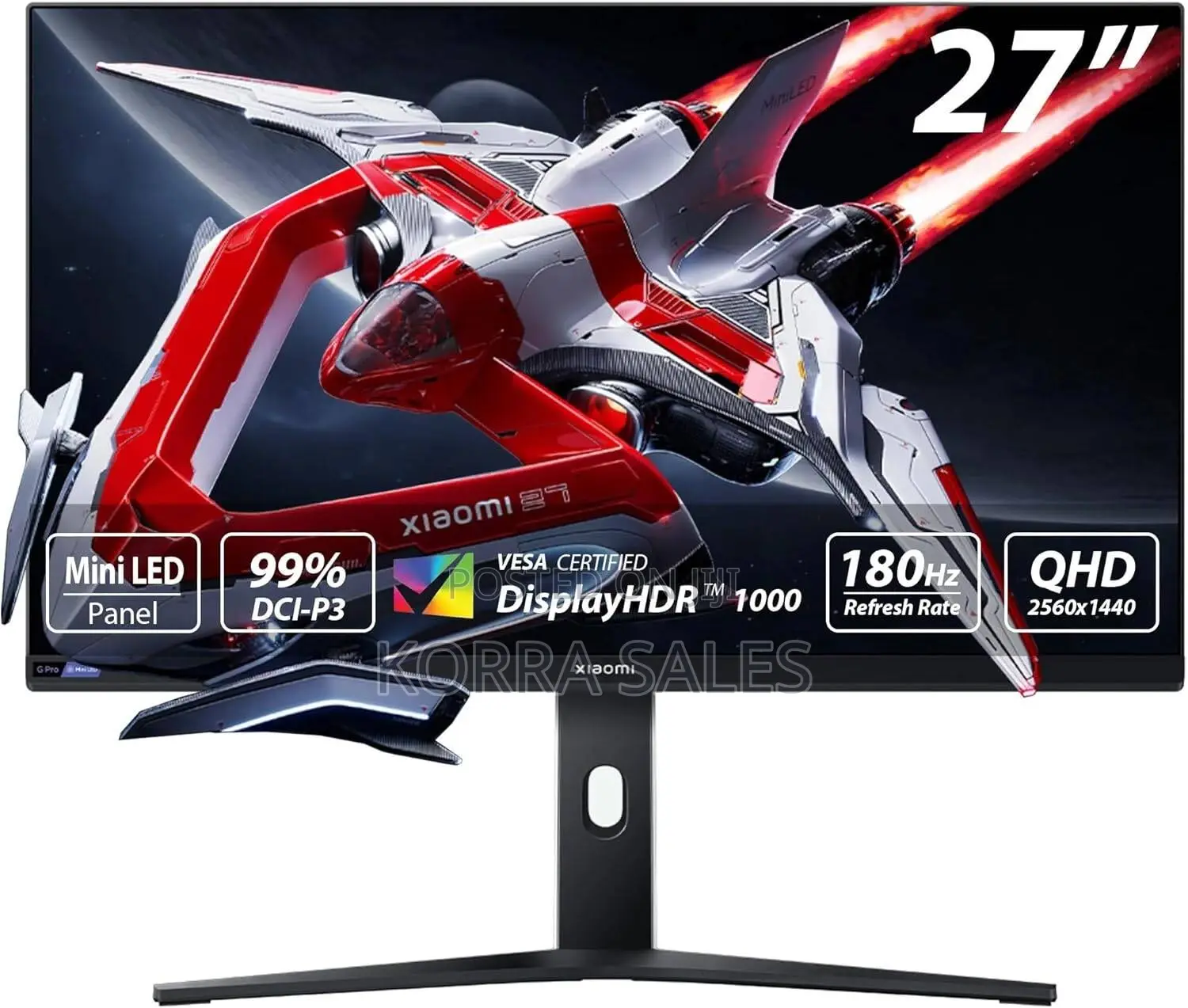 Xiaomi Mini Led 1440p 180hz Gaming Monitor 1000nits