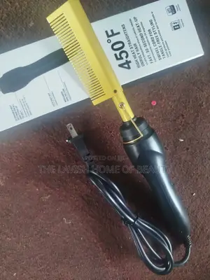Electric Hot Comb for Hair Straightening