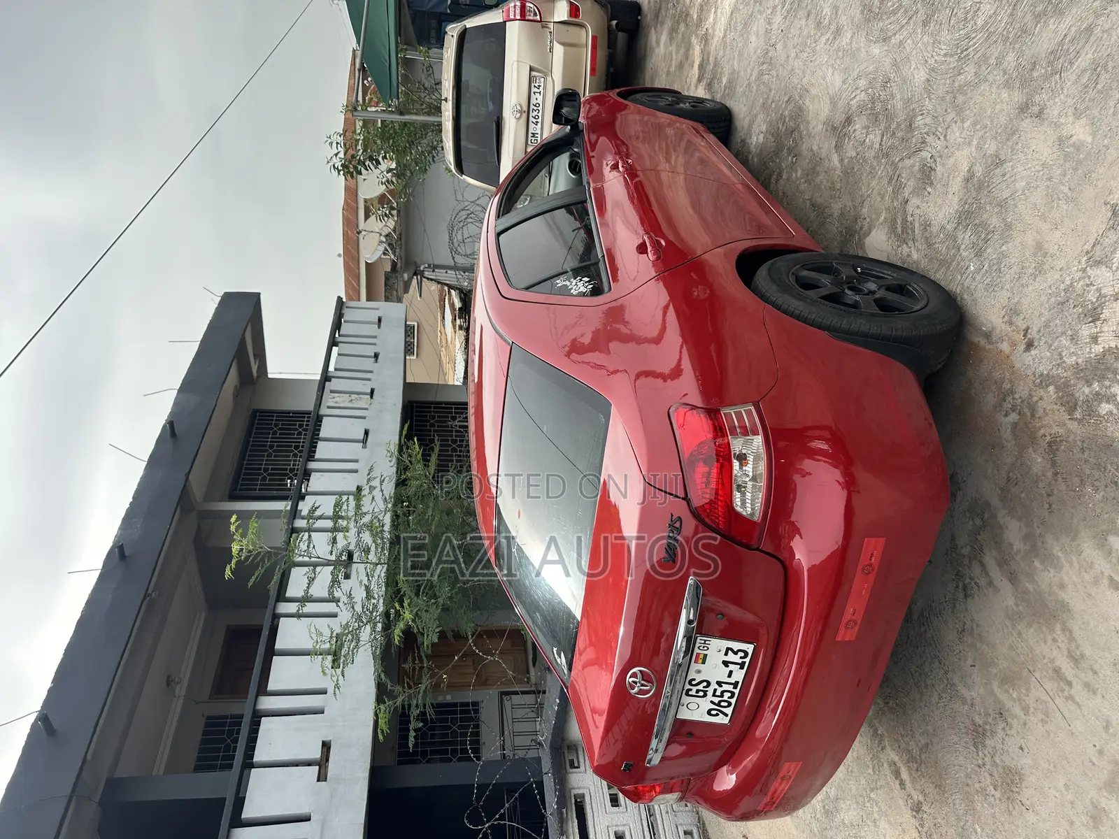 Toyota Yaris 2008 Red