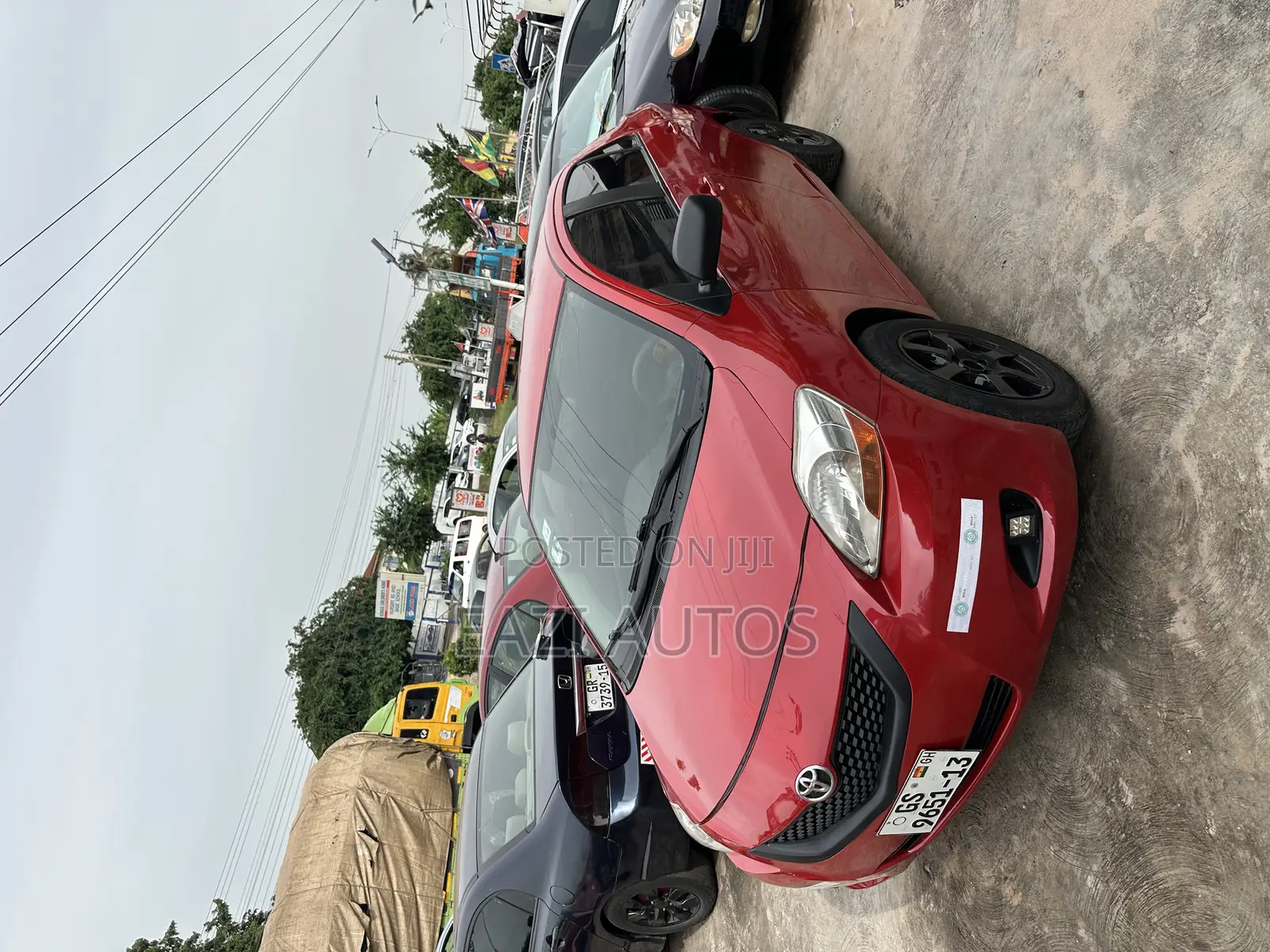 Toyota Yaris 2008 Red