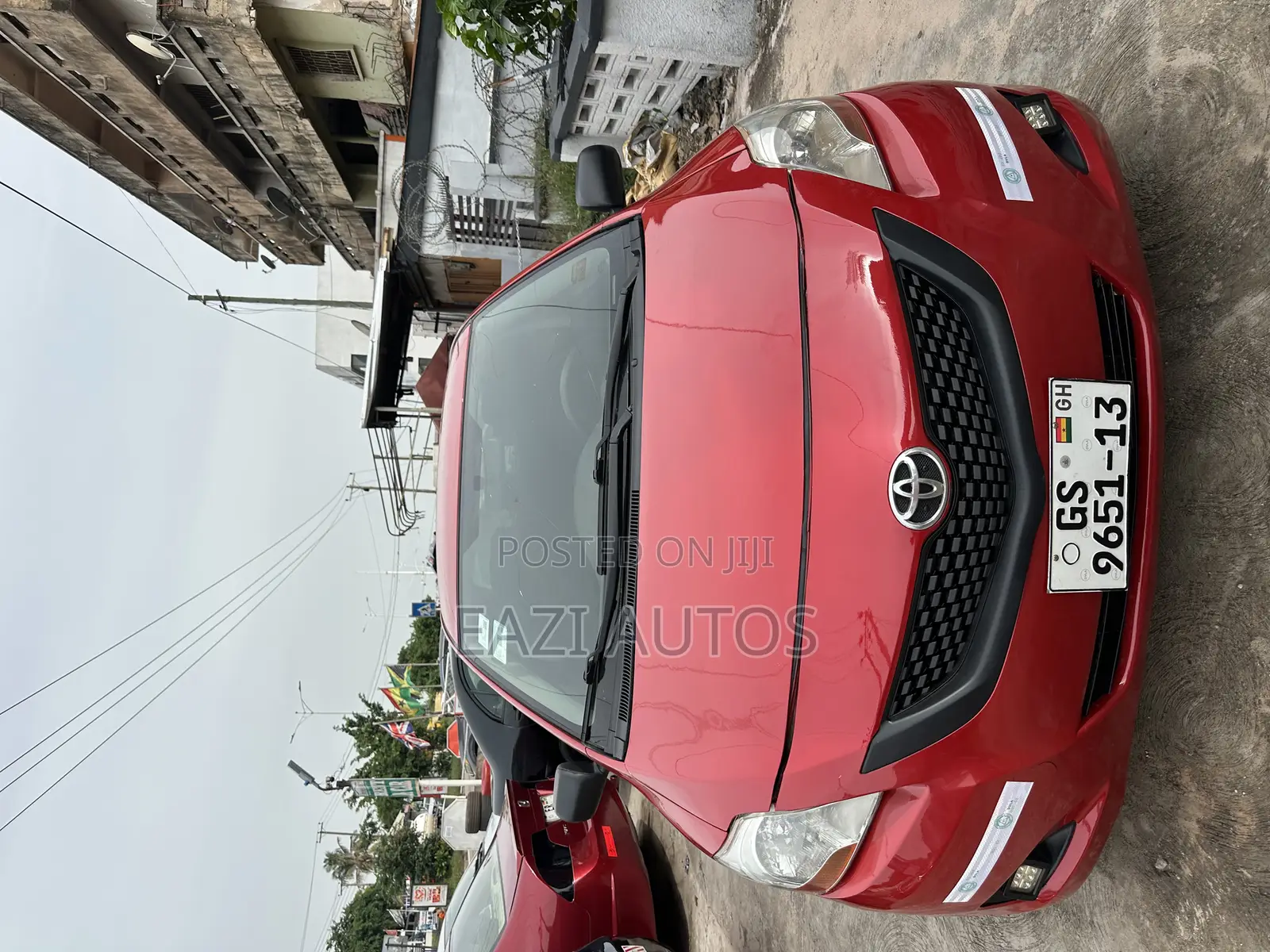 Toyota Yaris 2008 Red