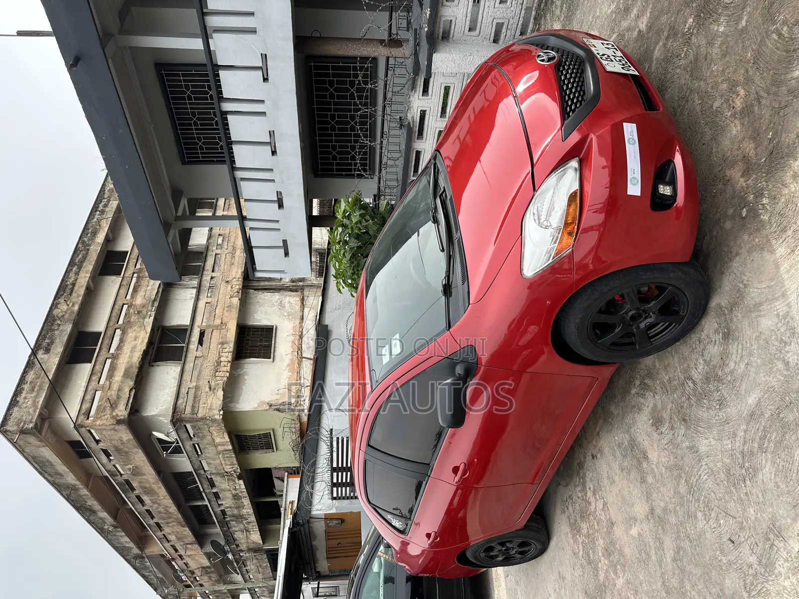 Toyota Yaris 2008 Red