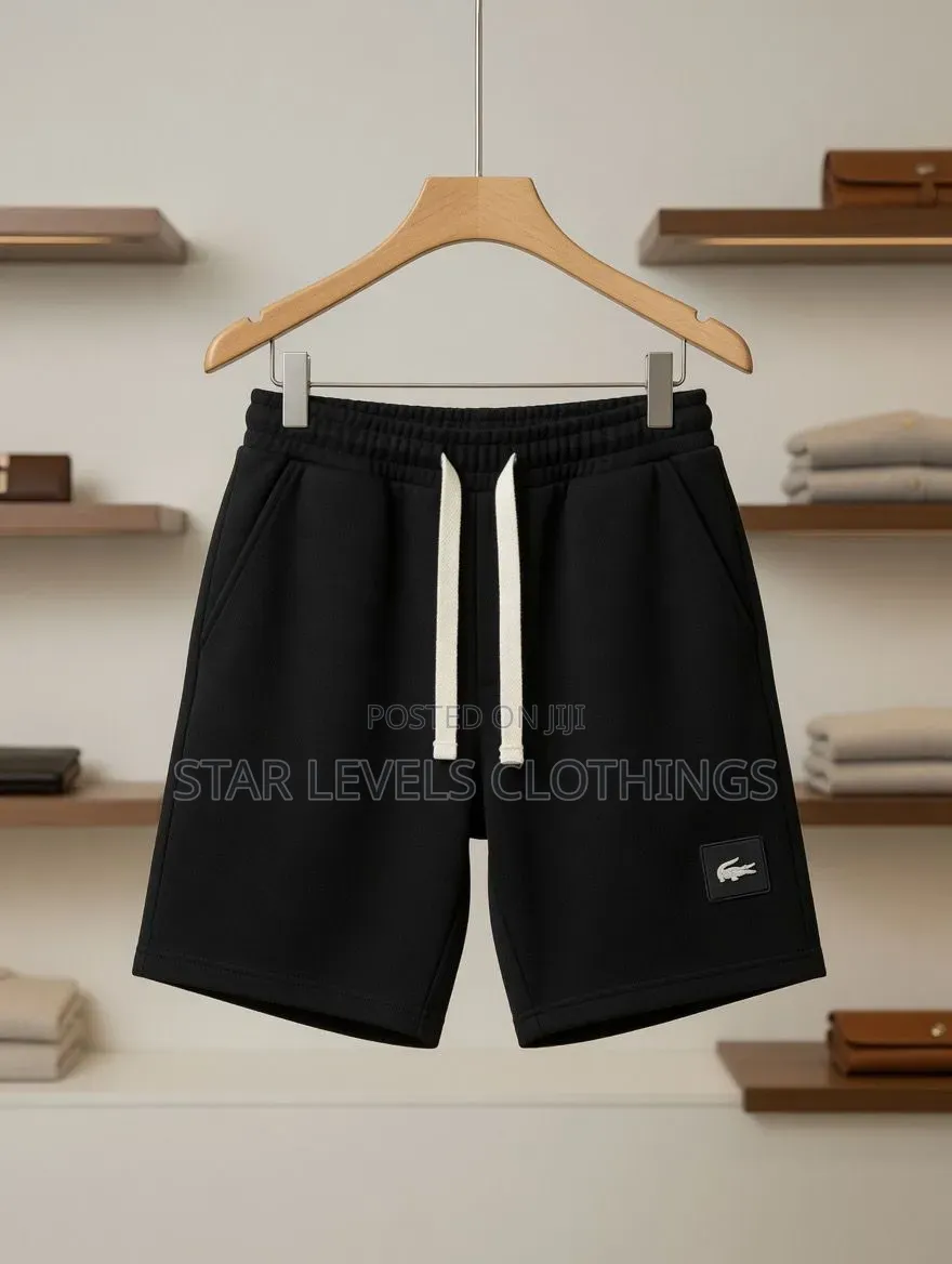 Gray and Black Woolen Shorts Available in All Sizes