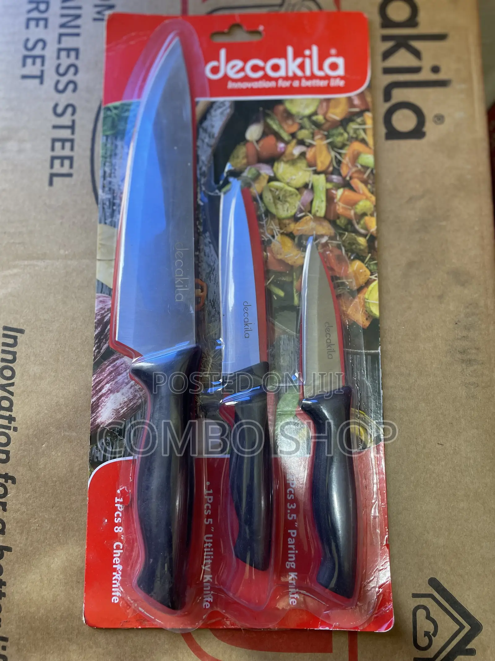 3 PCS Kitchen Knife Set