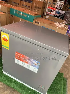 •``Innova Durable Double Door Fridge 199 Litres