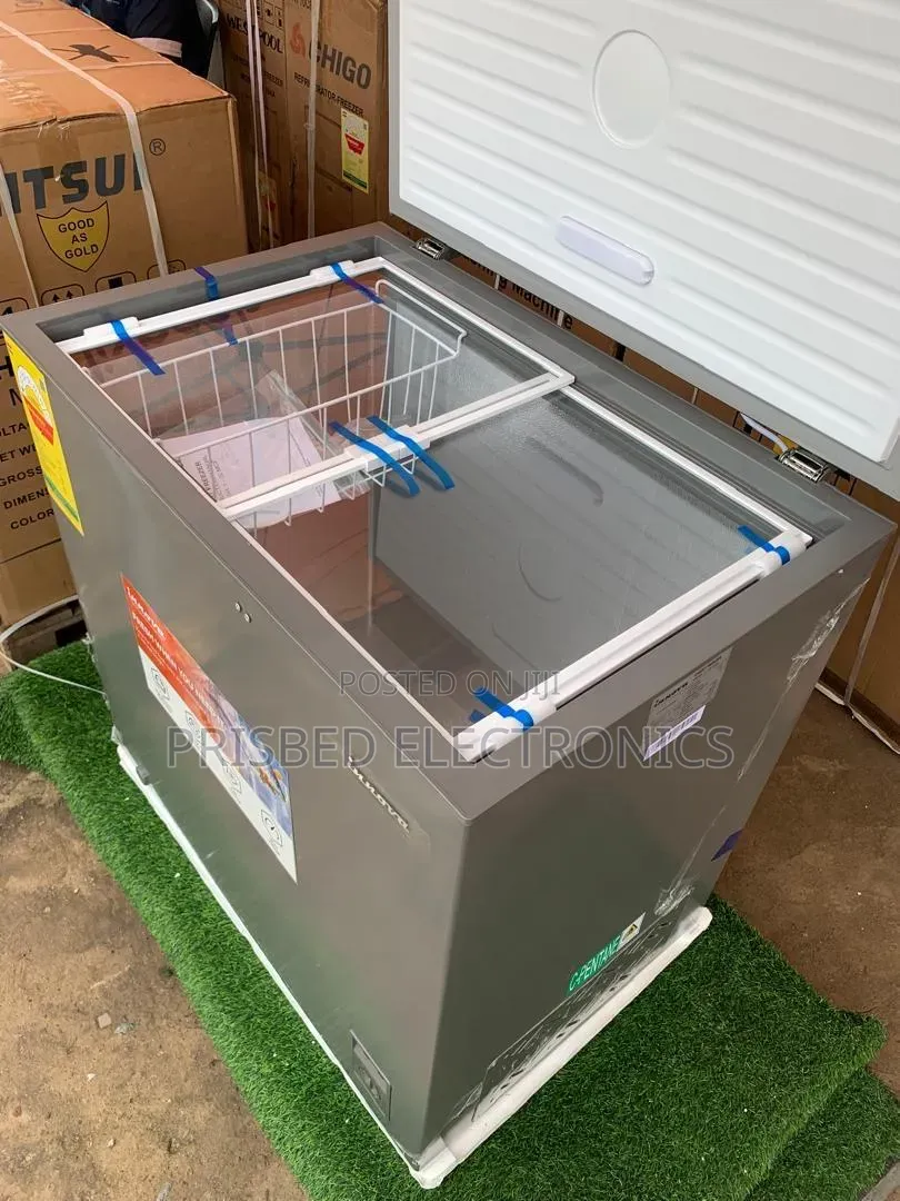 •``Innova Durable Double Door Fridge 199 Litres