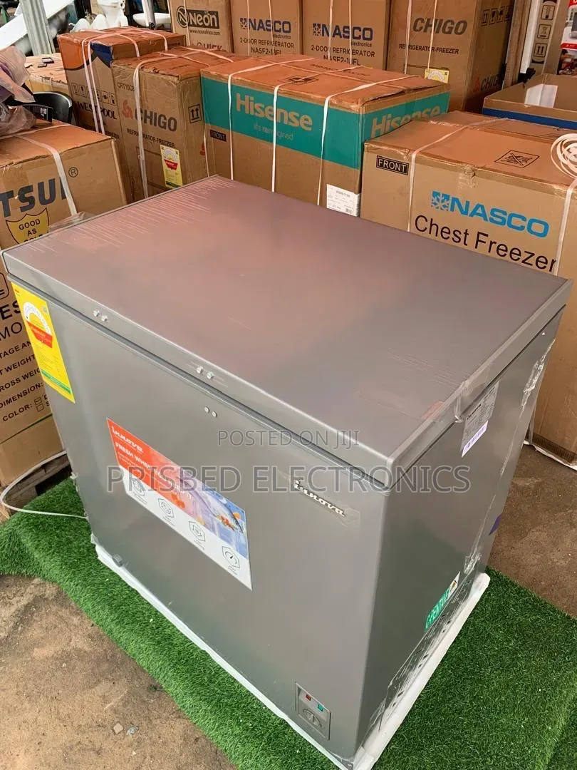 •``Innova Durable Double Door Fridge 199 Litres